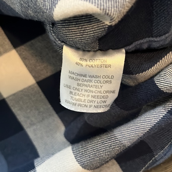 Mens Flannel Beans+Bones Shirt Size Small Excellent Condition - Picture 7 of 7